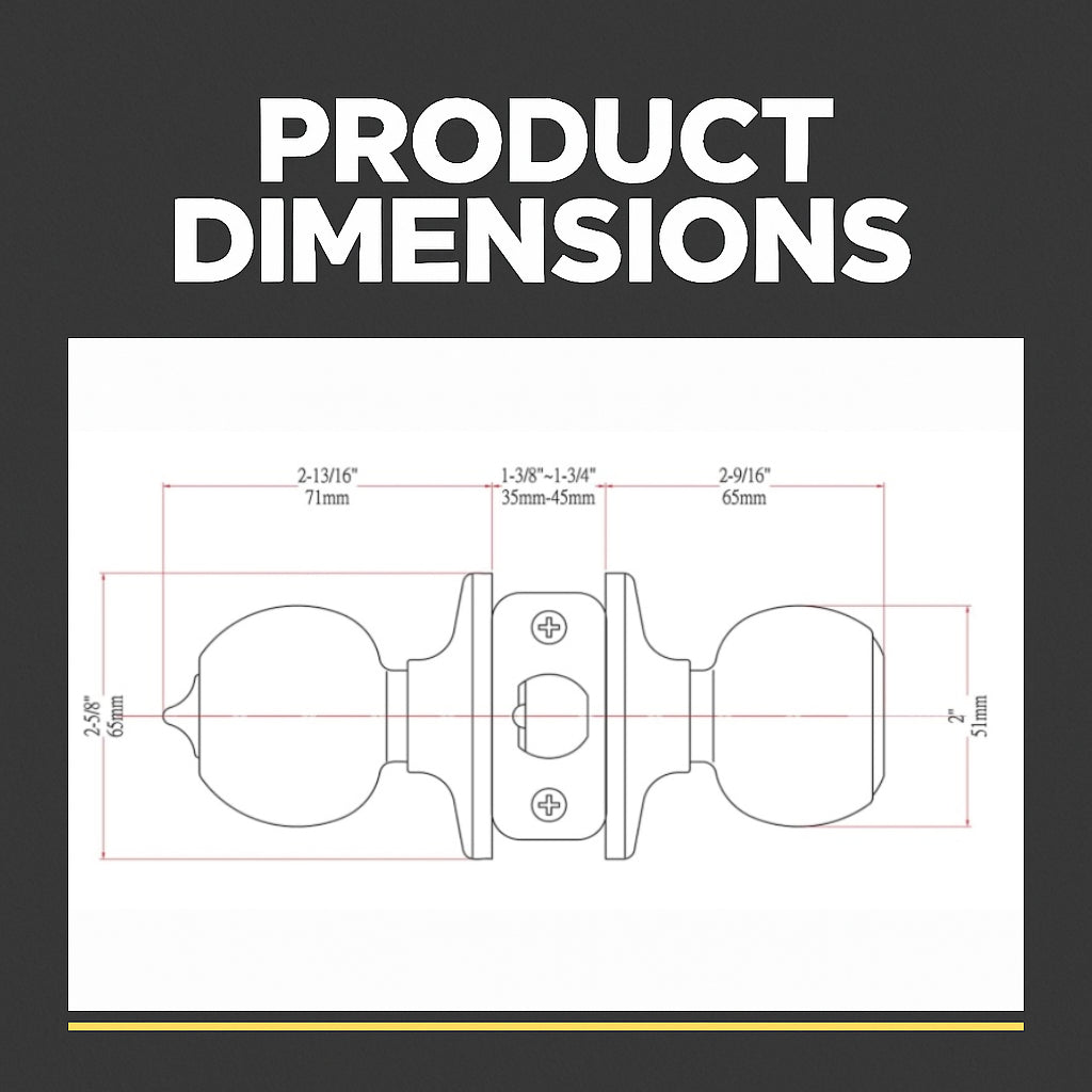 Ashland Keyed Entry Door Knob, Oil Rubbed Bronze