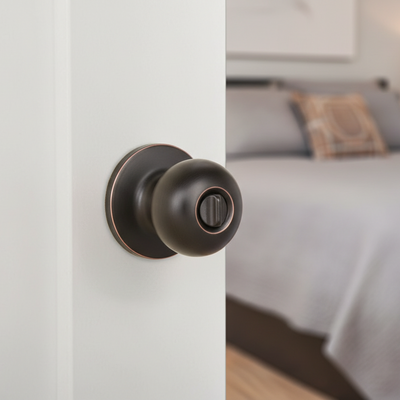 Bedford Privacy Door Knob, Oil Rubbed Bronze