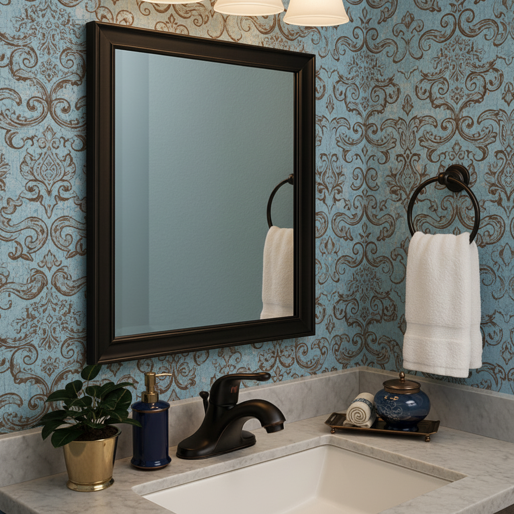 Designers Impressions 654685 Oil Rubbed Bronze Single Handle Lavatory Vanity Faucet