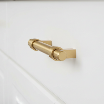 Cosmas 161-3BG Brushed Gold Euro Style Bar Pull
