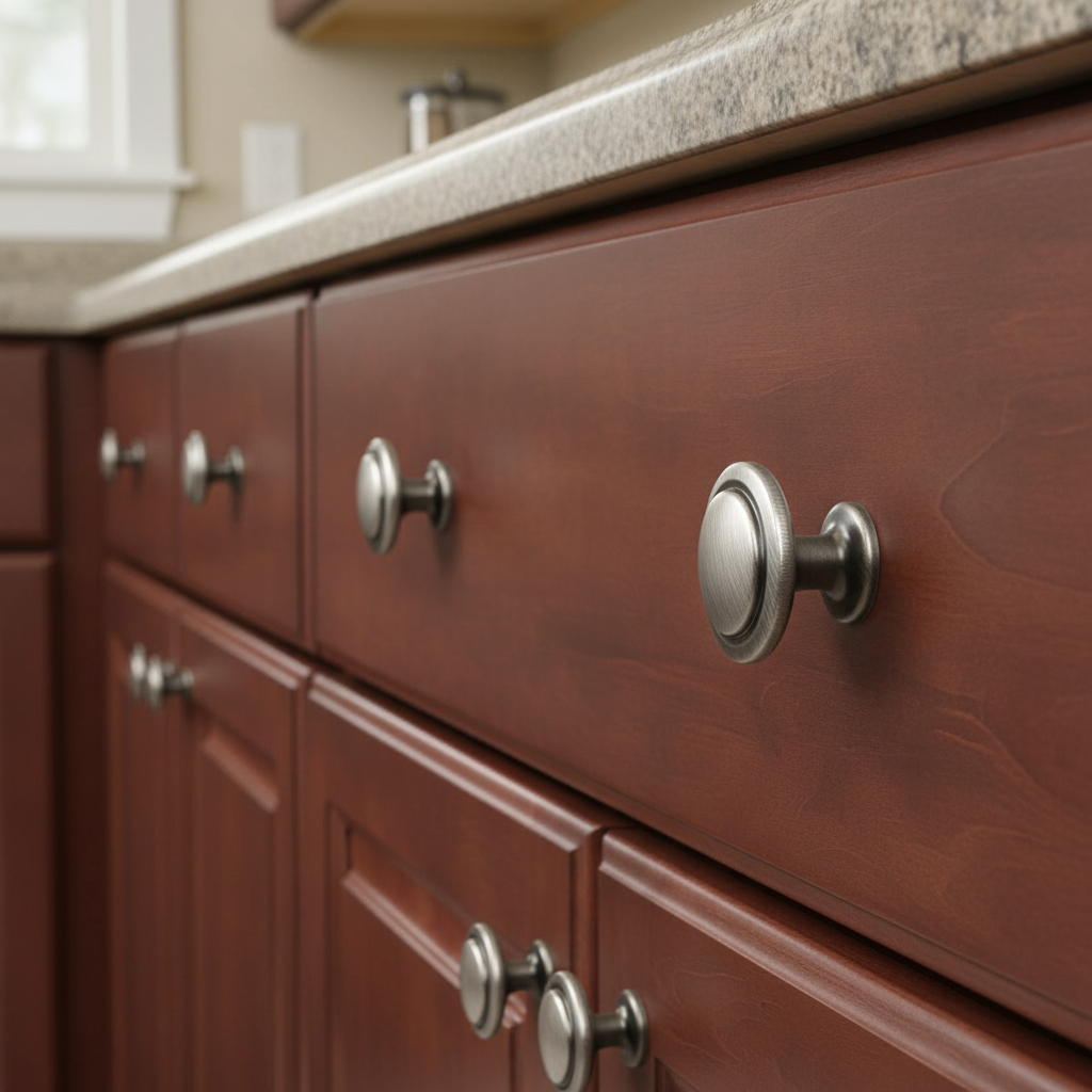 Cosmas 5560AS Antique Silver Cabinet Knob
