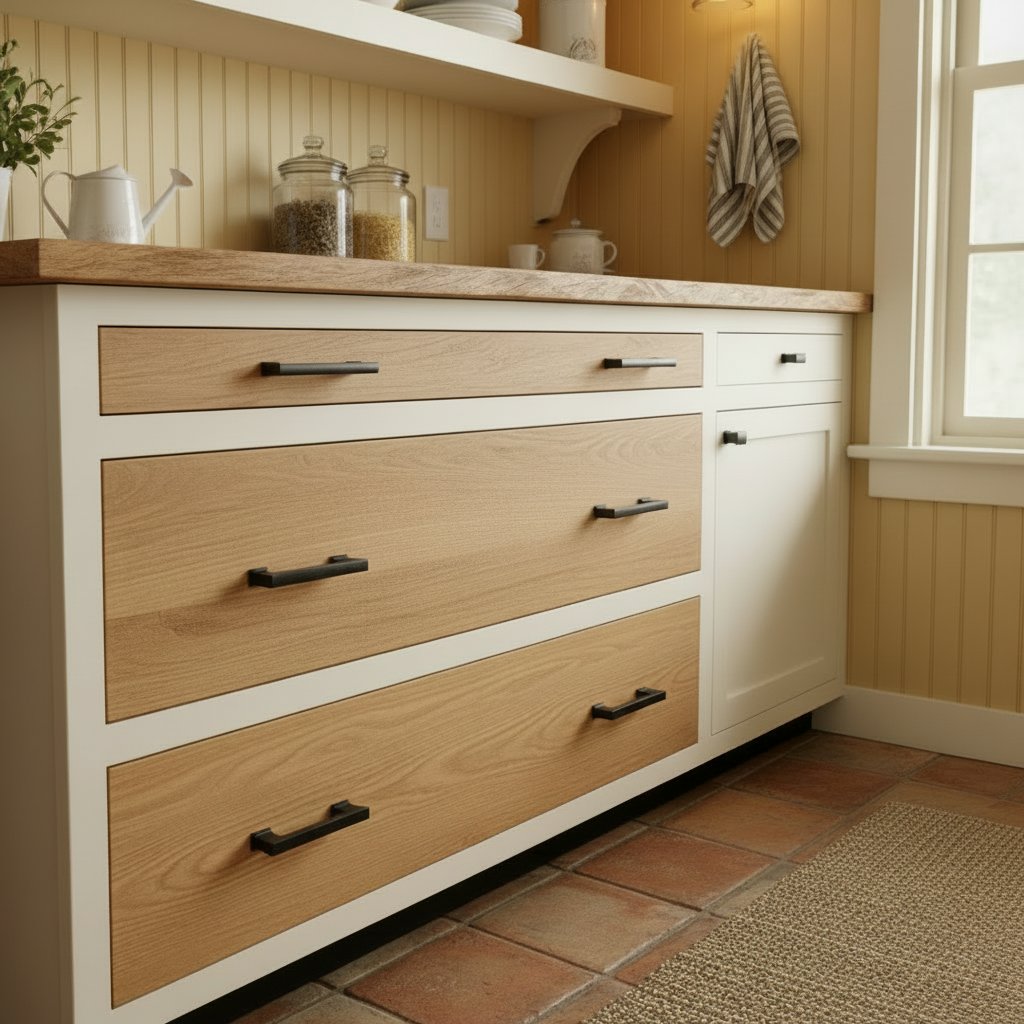 Cosmas 702-5FB Flat Black Contemporary Cabinet Pull