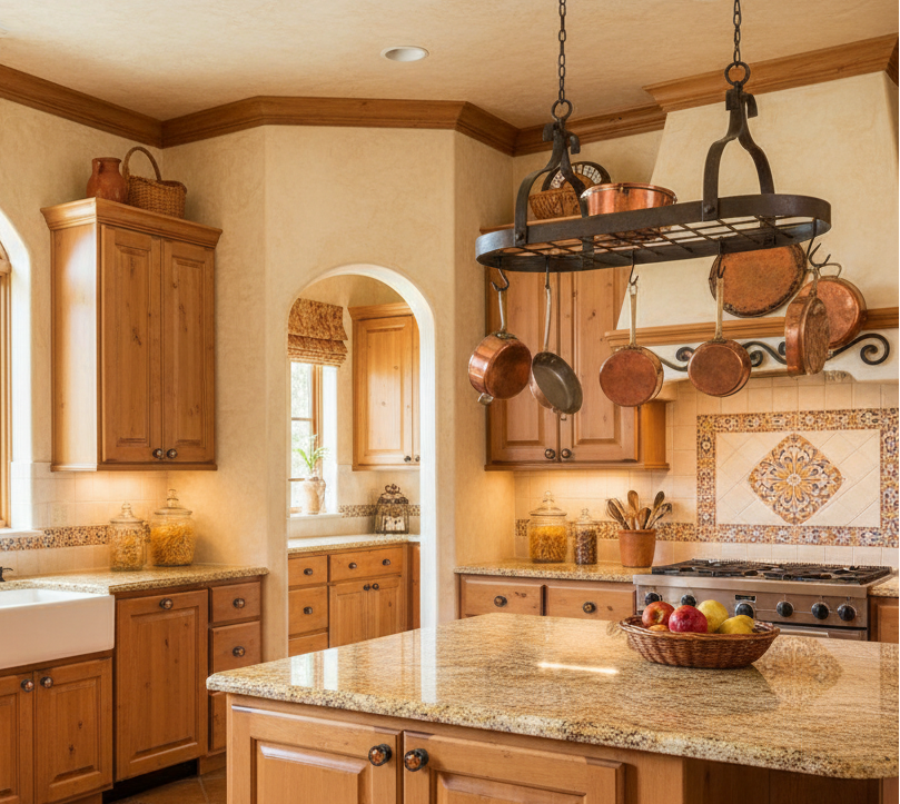 Cosmas 5317ORB-A Oil Rubbed Bronze &amp; Amber Glass Round Cabinet Knob