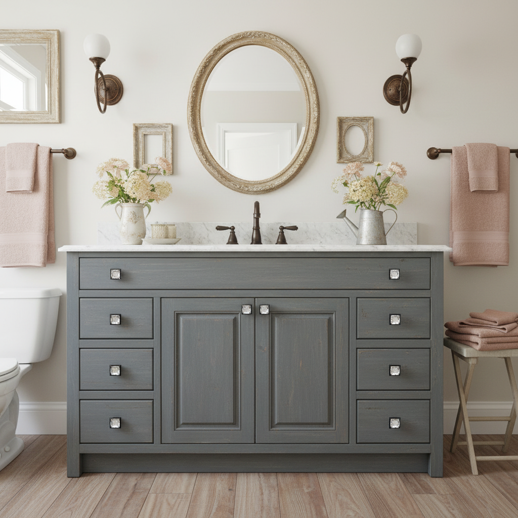 Cosmas 5883ORB-C Oil Rubbed Bronze &amp; Clear Glass Square Cabinet Knob