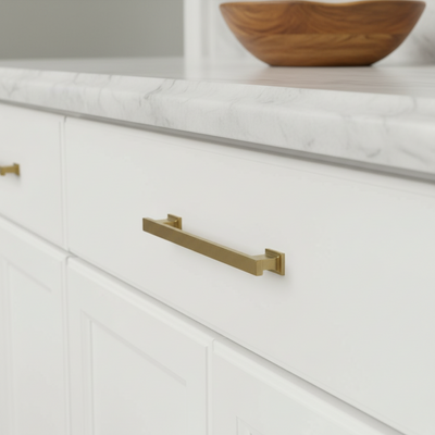 Cosmas 702-192GC Gold Champagne Contemporary Cabinet Pull