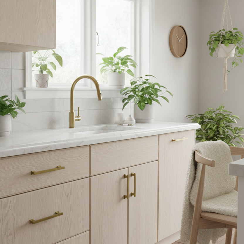 Cosmas 702-192GC Gold Champagne Contemporary Cabinet Pull