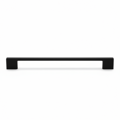 Cosmas 11244-160FB Flat Black Modern Contemporary Cabinet Pull