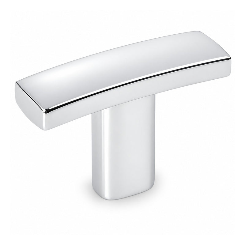 Cosmas 2363CH Polished Chrome Subtle Arch Cabinet T Knob