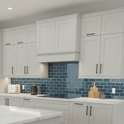 Cosmas 305-128FB Flat Black Euro Style Bar Pull