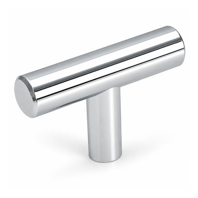 Cosmas 305CH Polished Chrome Euro Style T Bar Knob