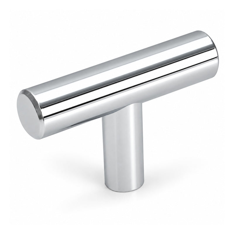 Cosmas 305CH Polished Chrome Euro Style T Bar Knob