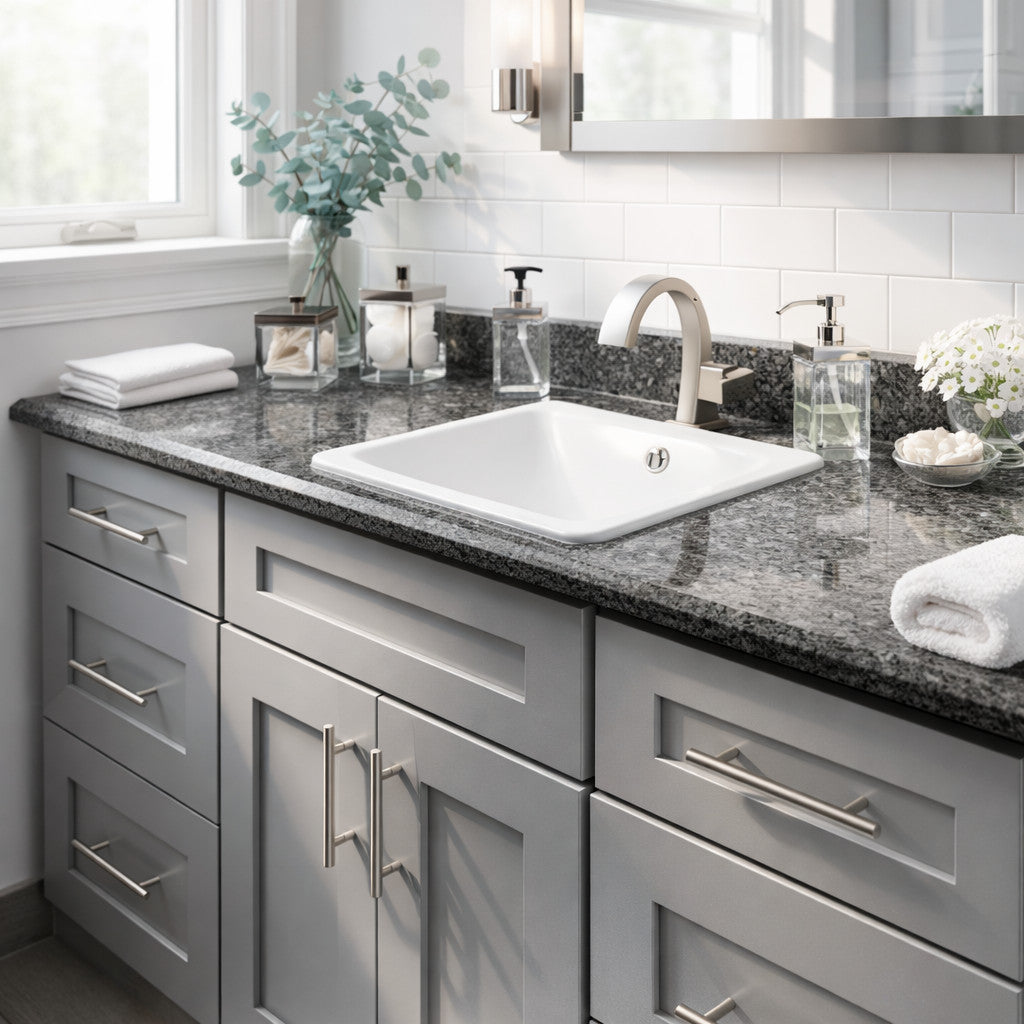 Cosmas 305-96SN Satin Nickel Euro Style Bar Pull