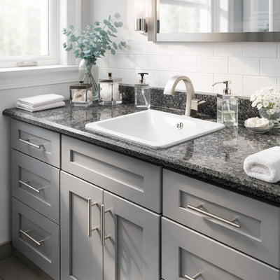 Cosmas 305-128SN Satin Nickel Euro Style Bar Pull