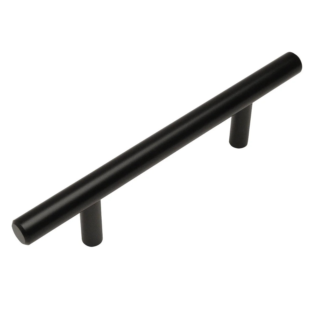 Cosmas 404-2.5FB Flat Black Slim Line Euro Style Bar Pull