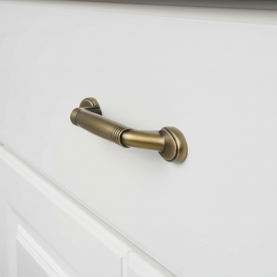 Cosmas 4183BAB Brushed Antique Brass Cabinet Pull