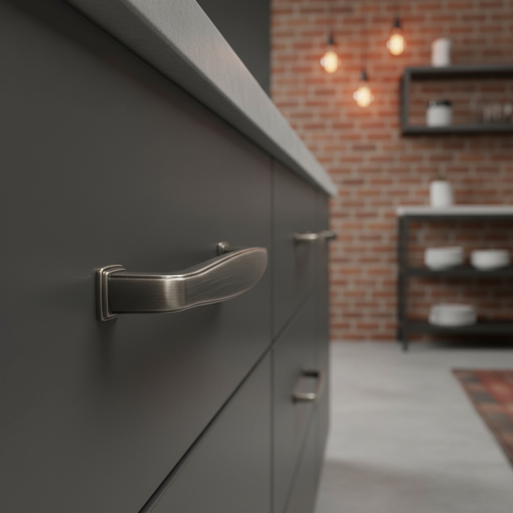 Cosmas 4390AS Antique Silver Cabinet Pull