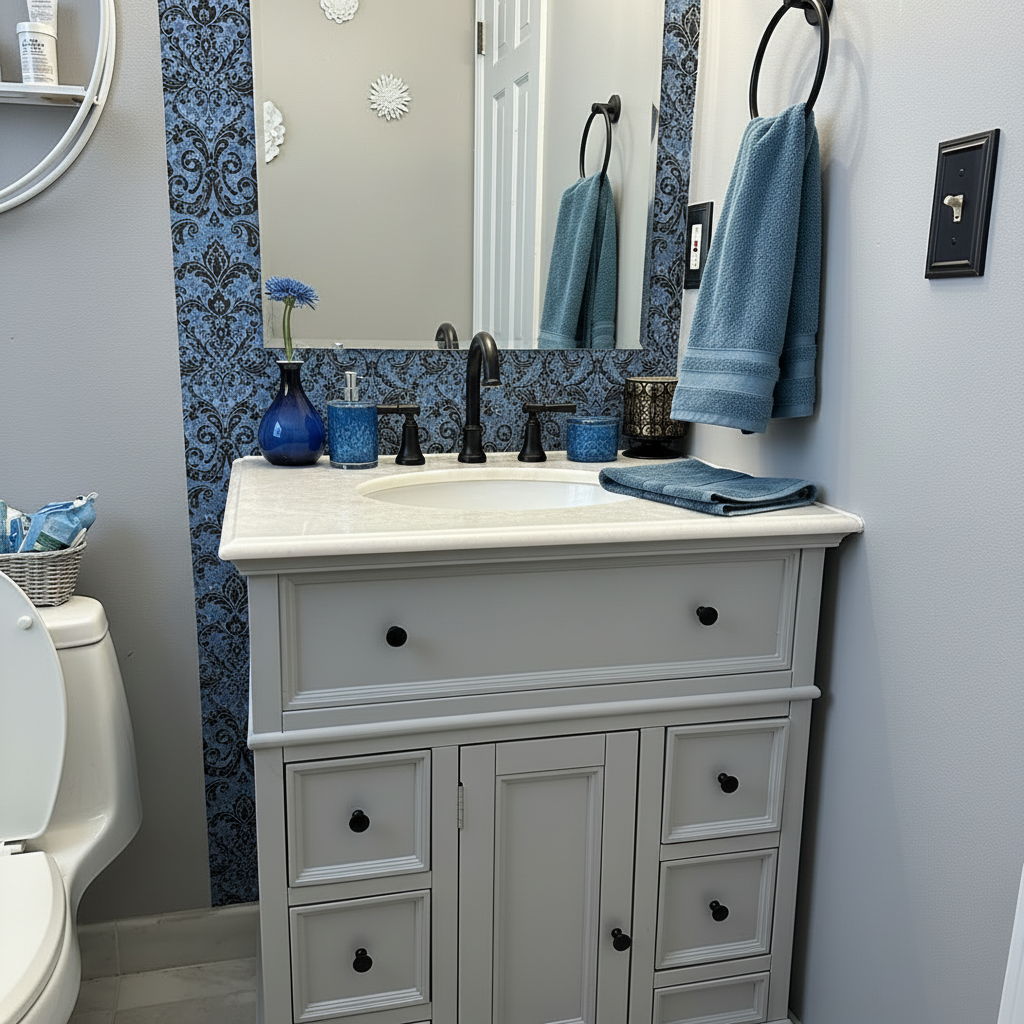 Cosmas 4545FB Flat Black Miniature Cabinet Knob