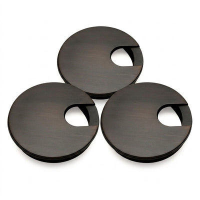 Cosmas 50203ORB Oil Rubbed Bronze Metal Desk Grommet