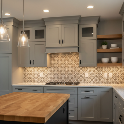 Cosmas 616-030FB Flat Black Subtle Arch Cabinet Pull