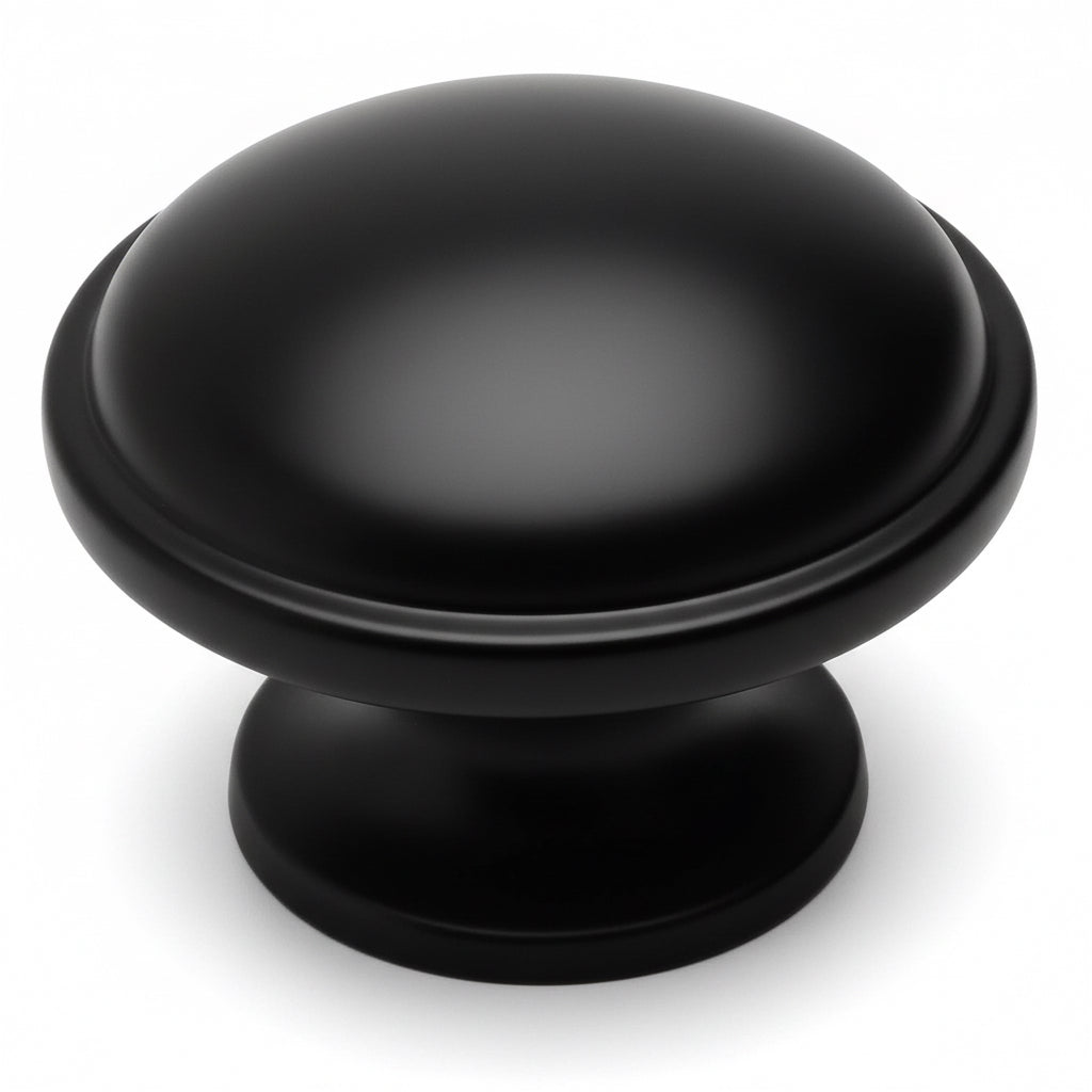 Cosmas 6239FB Flat Black Cabinet Knob