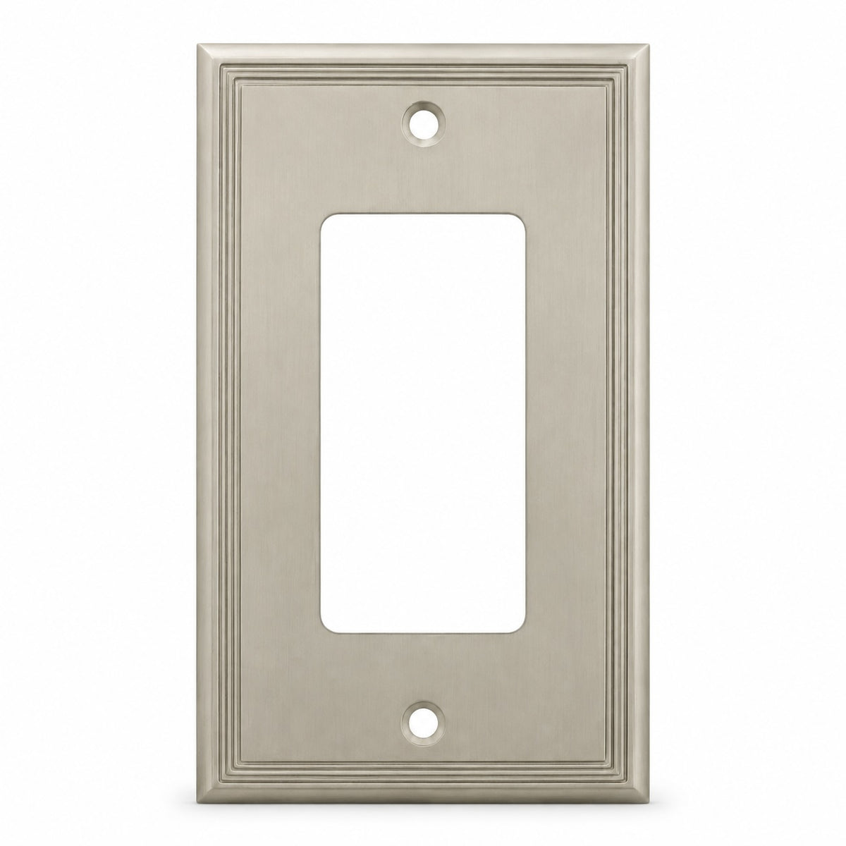 Cosmas 65000-SN Satin Nickel Single GFCI / Decora Wall Plate