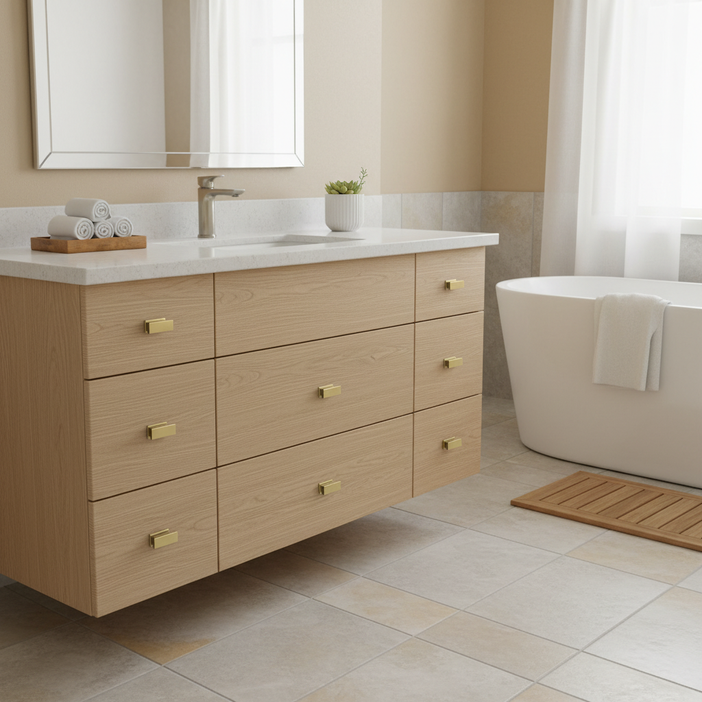 Cosmas 701GC Gold Champagne Contemporary Cabinet Knob