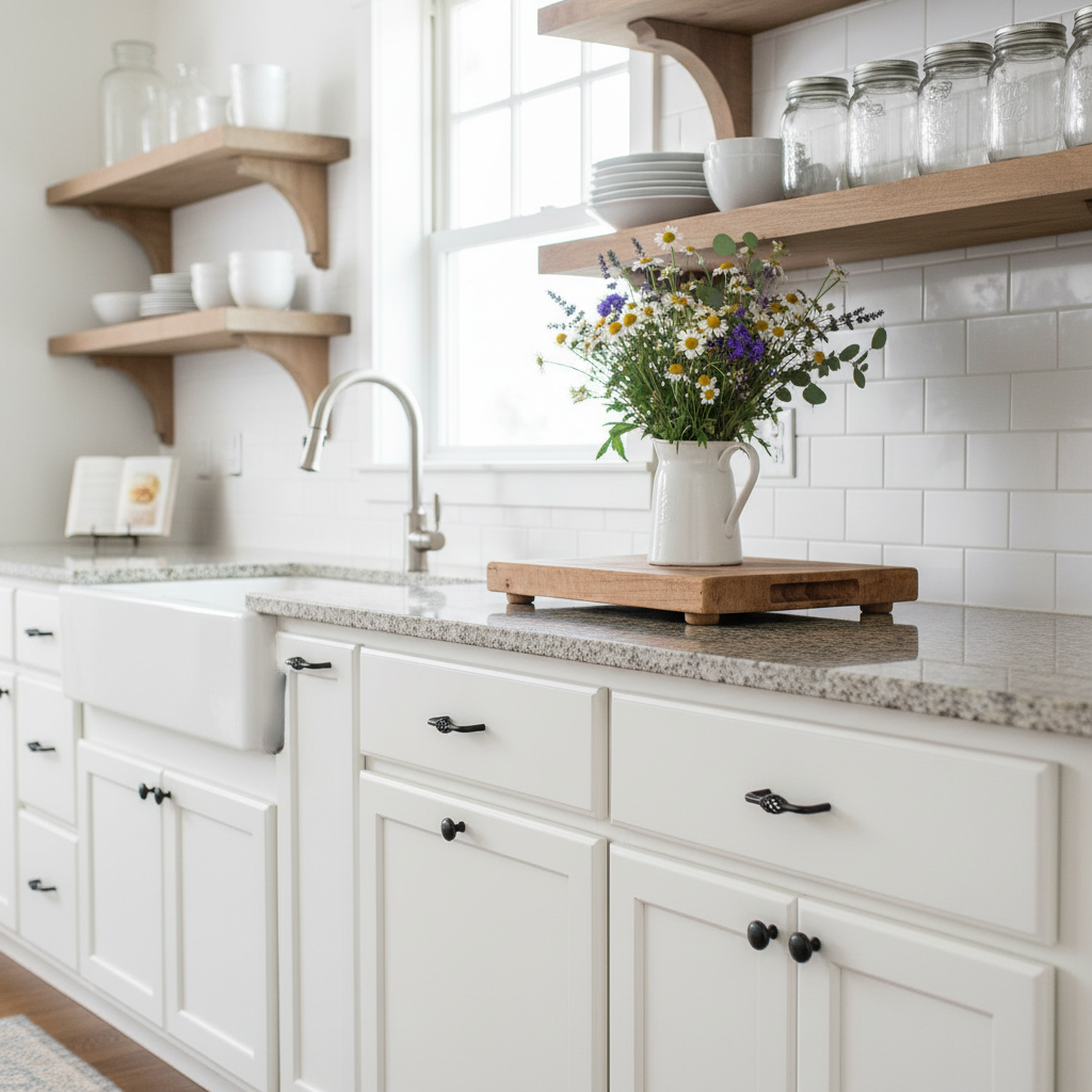 Cosmas 9992-030FB Flat Black Birdcage Cabinet Pull