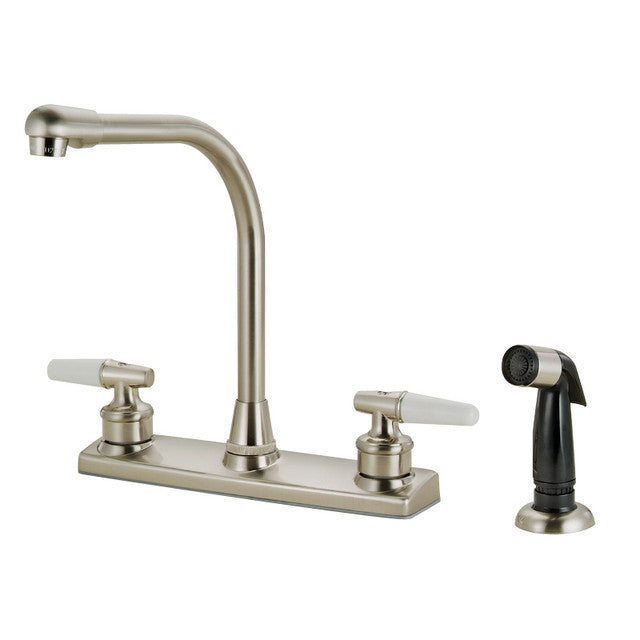 Crystal Cove 12-3099 Satin Nickel Kitchen Faucet w/ Sprayer