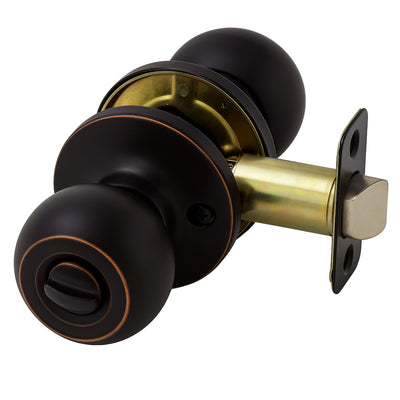 Cosmas 20 Series Oil Rubbed Bronze Privacy Door Knob