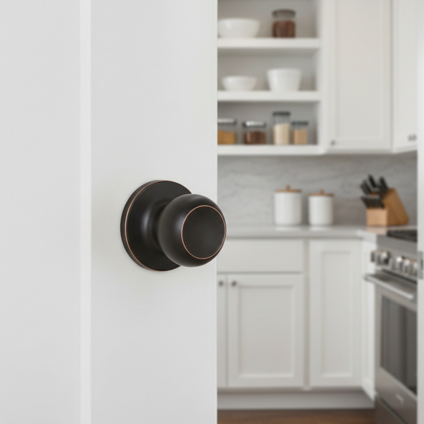 Cosmas 20 Series Oil Rubbed Bronze Passage Door Knob