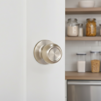 Cosmas 20 Series Satin Nickel Passage Door Knob