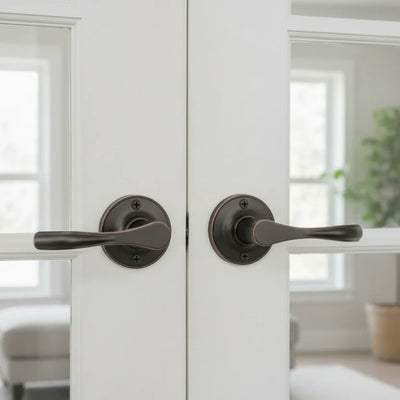Cosmas 30 Series Oil Rubbed Bronze Dummy Door Lever