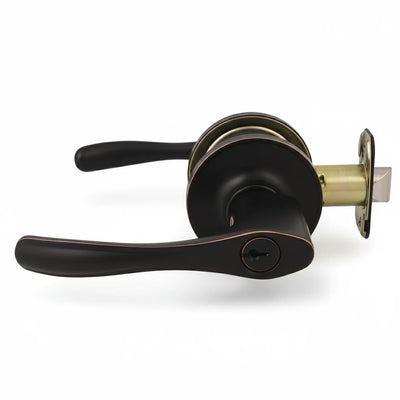 Cosmas 30 Series Oil Rubbed Bronze Entry Door Lever