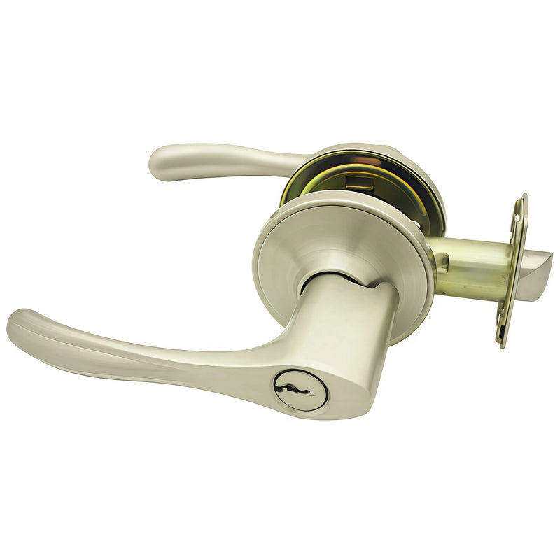 Cosmas 30 Series Satin Nickel Entry Door Lever