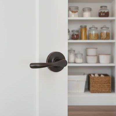 Cosmas 30 Series Oil Rubbed Bronze Passage Door Lever