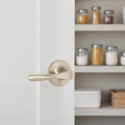 Cosmas 30 Series Satin Nickel Passage Door Lever