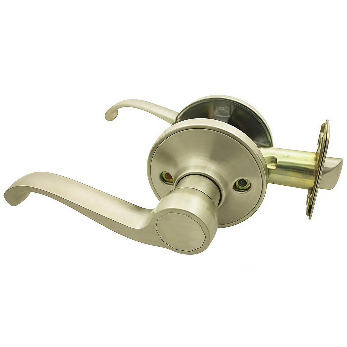 Cosmas 50 Series Satin Nickel Passage Door Lever
