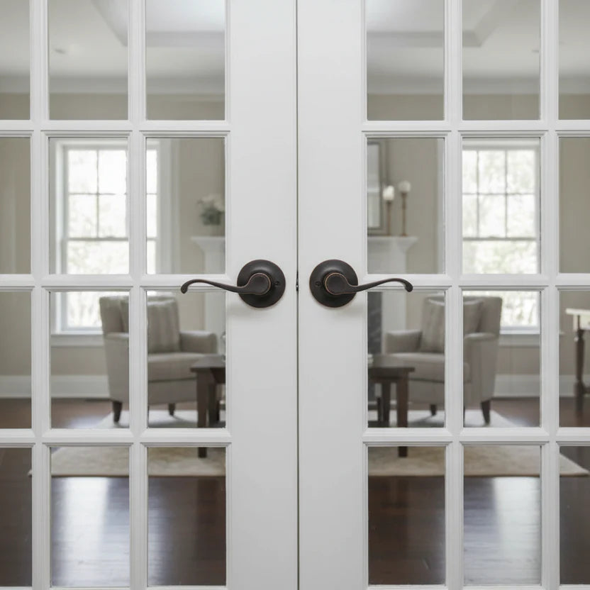 Cosmas 50 Series Oil Rubbed Bronze Dummy Door Lever