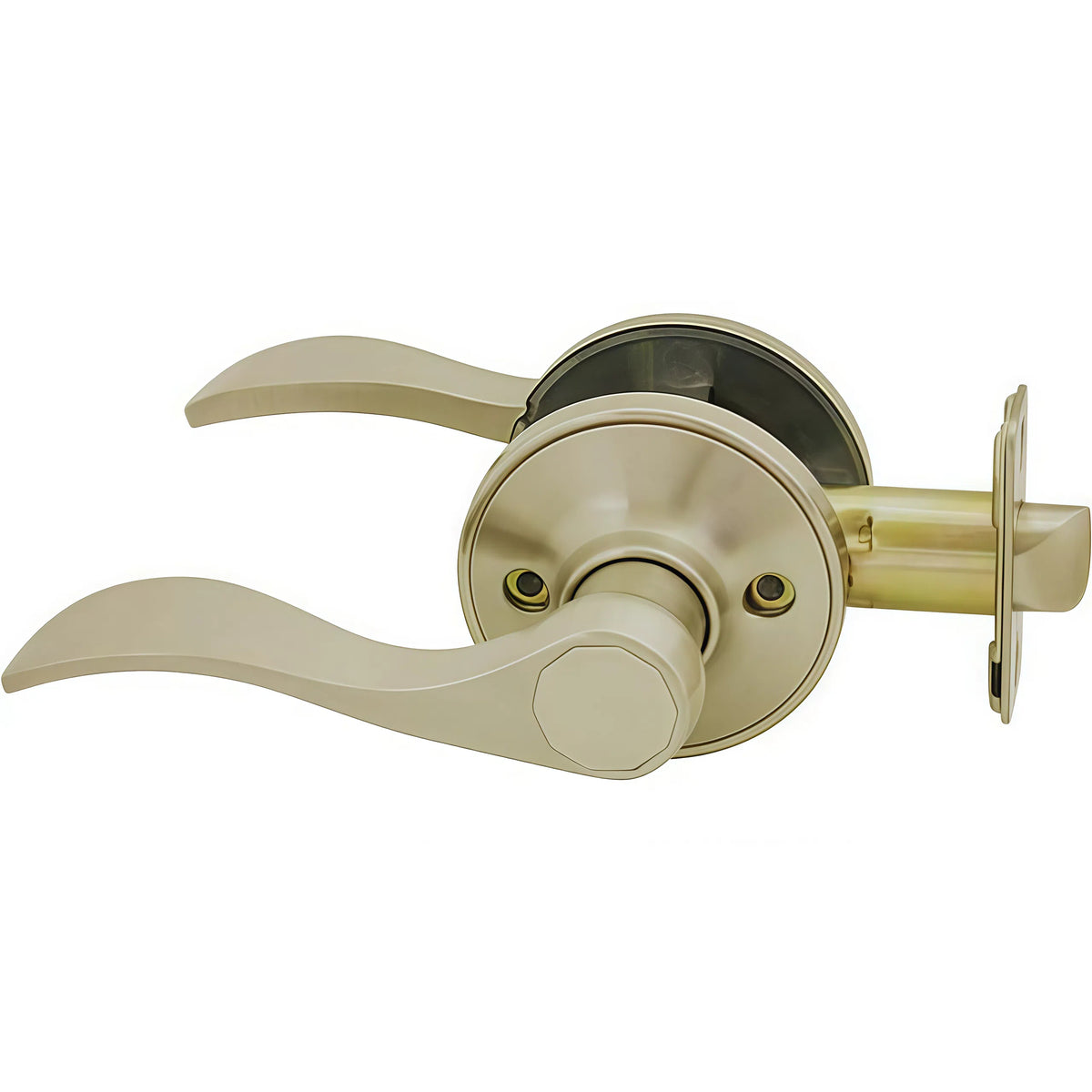 Cosmas 80 Series Satin Nickel Passage Door Lever