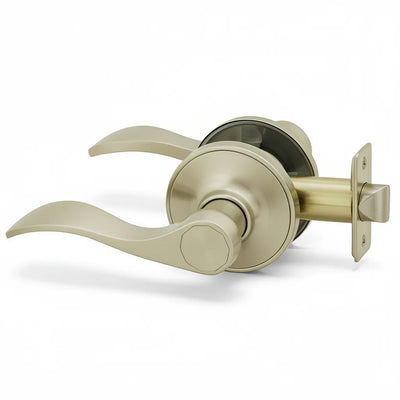 Cosmas 80 Series Satin Nickel Passage Door Lever