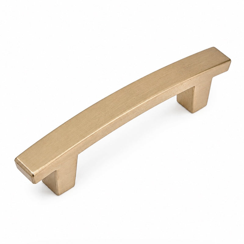 Diversa Gold Champagne Arch Style 3" (76mm) Cabinet Pull