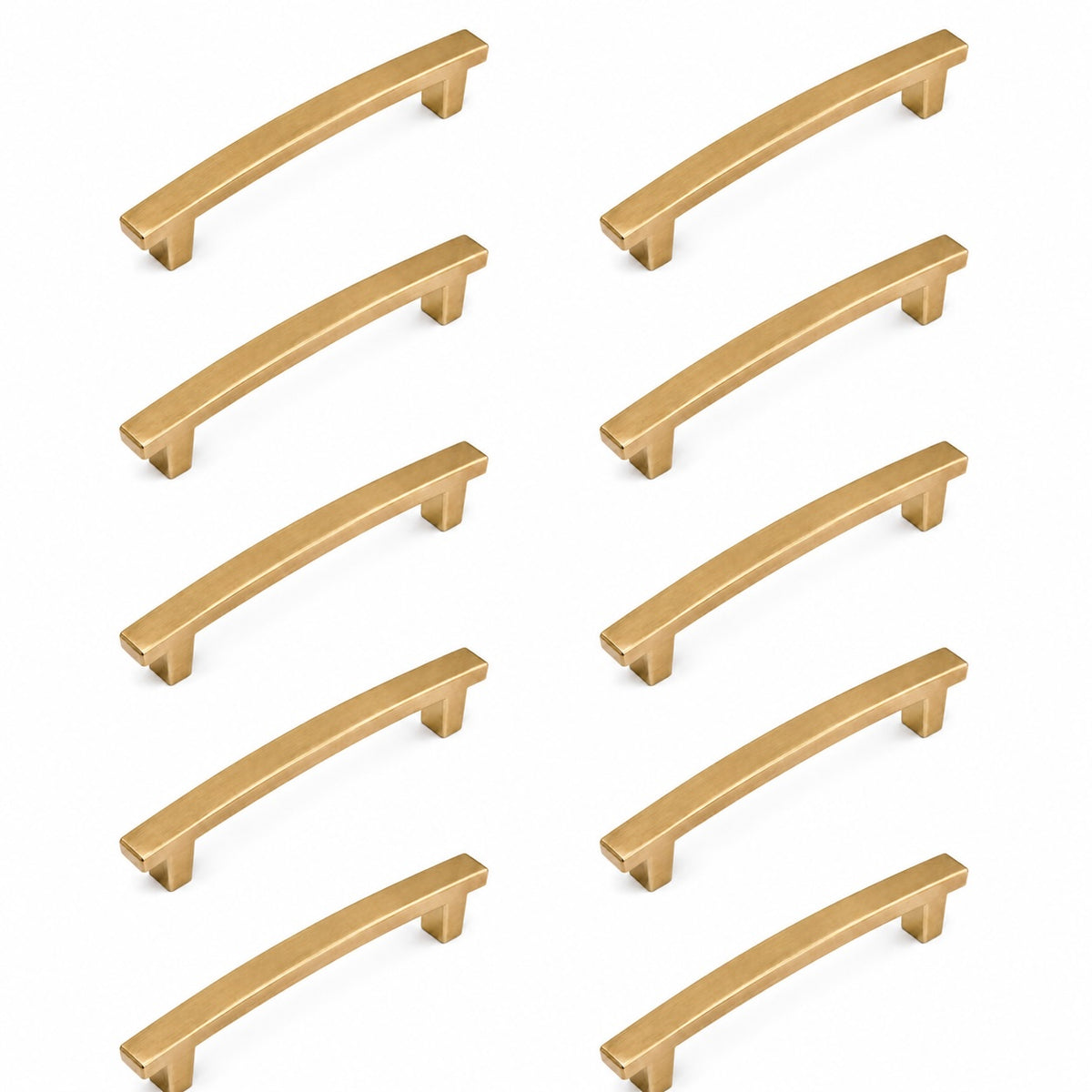 Diversa Gold Champagne Arch Style 5" (128mm) Cabinet Pull