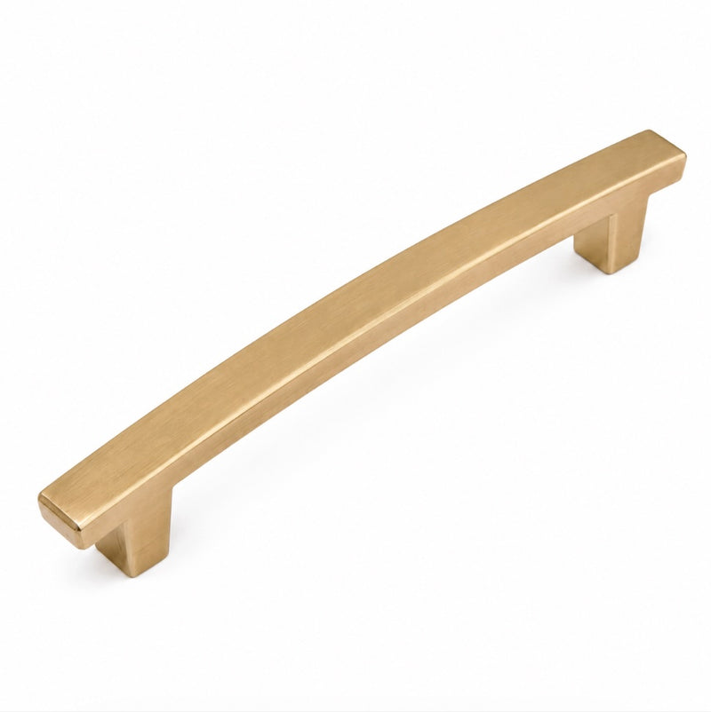 Diversa Gold Champagne Arch Style 5" (128mm) Cabinet Pull