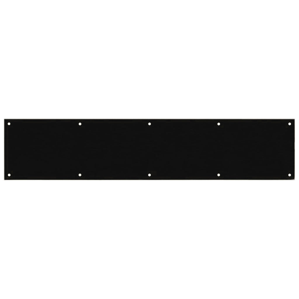 Flat Black Door Kick Plate - DoorCorner.com