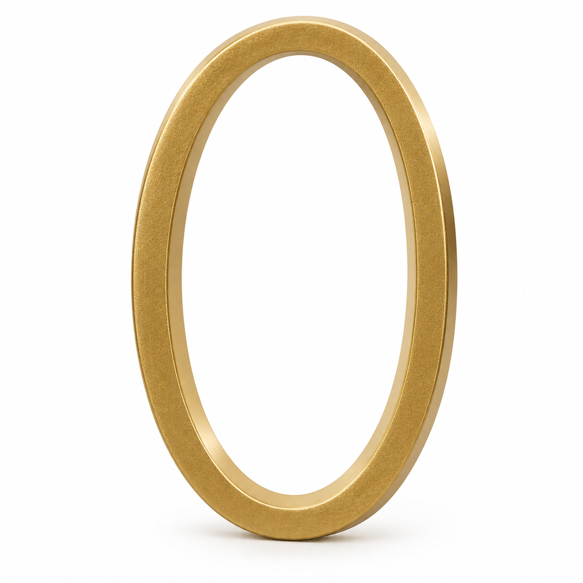Floating 5" Stainless Steel Gold House Numbers