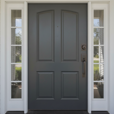 Cosmas 600 Series Oil Rubbed Bronze Handleset with 80 Series Interior