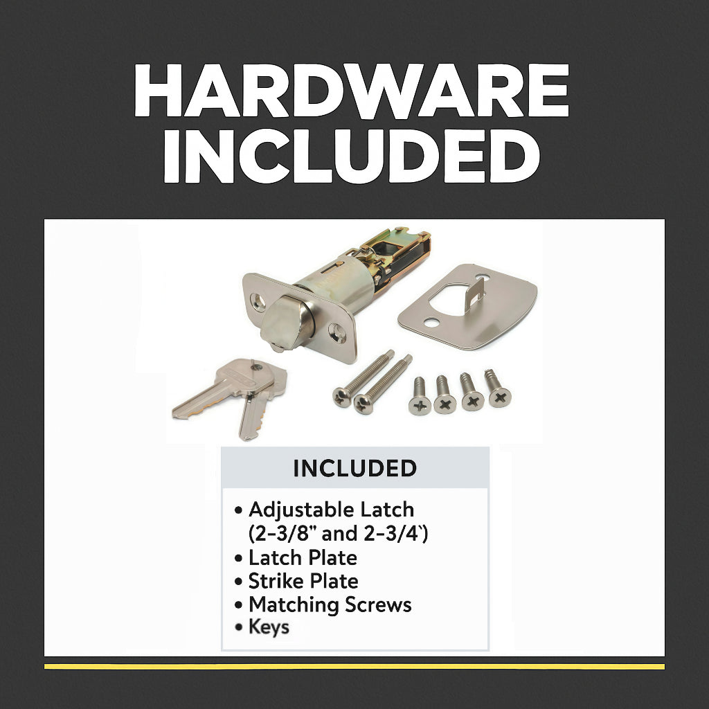 Cosmas 20 Series Satin Nickel Entry Door Knob