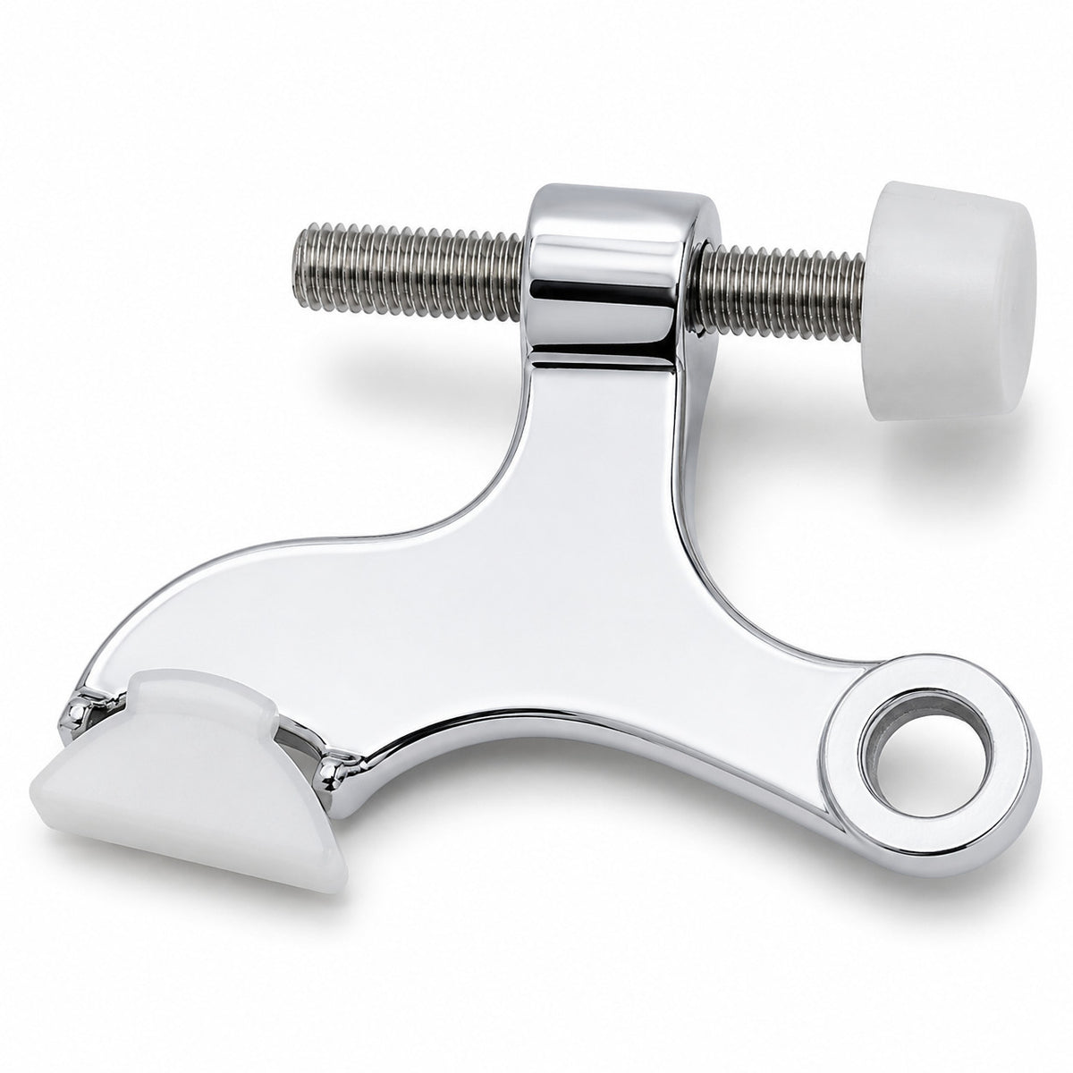 Heavy Duty Polished Chrome Hinge Pin Door Stop
