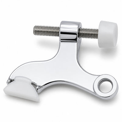 Heavy Duty Polished Chrome Hinge Pin Door Stop