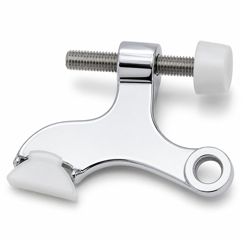 Heavy Duty Polished Chrome Hinge Pin Door Stop